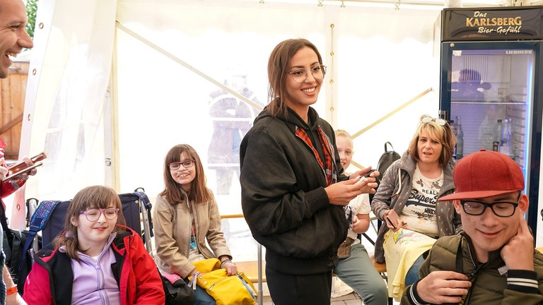 Meet&Greet mit Namika und Johannes Oerding beim SR1 Alm Open Air