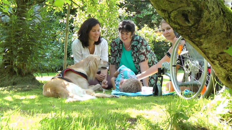 Hundetherapie im Kinderhospiz St. Jakobus