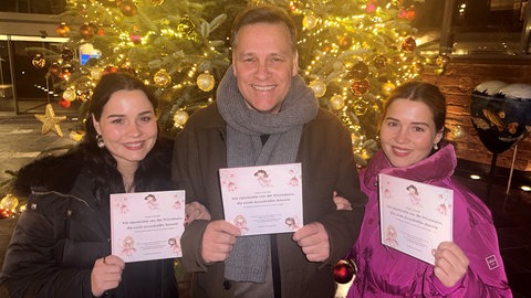 Holger Wienpahl und seine Töchter
