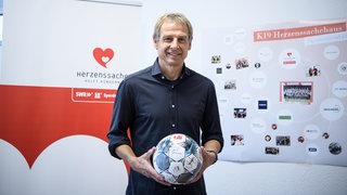 Jürgen Klinsmann engagiert sich für Herzenssache