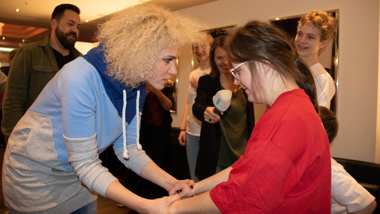 "Musical in Concert"-Darsteller treffen Herzenssache-Projekt