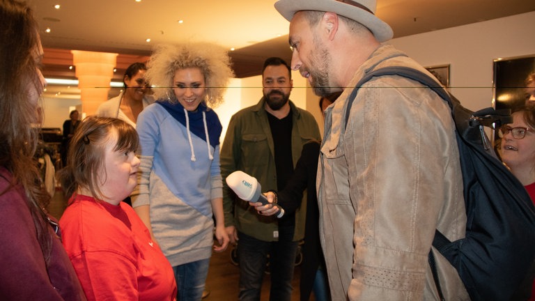 "Musical in Concert"-Darsteller treffen Herzenssache-Projekt
