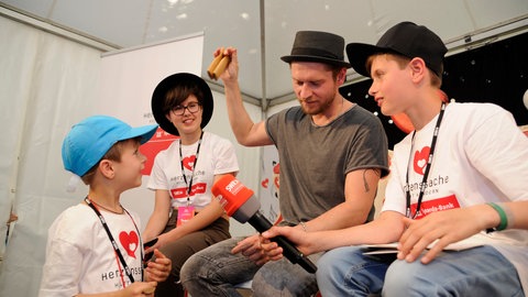 Johannes Oerding auf dem Sommerfestival Stuttgart